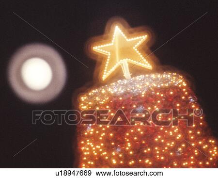 Stock Photo - Christmas Illuminations. Fotosearch