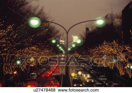 Christmas Illuminations View Large Photo Image Stock Photo - Christmas Illuminations. Fotosearch