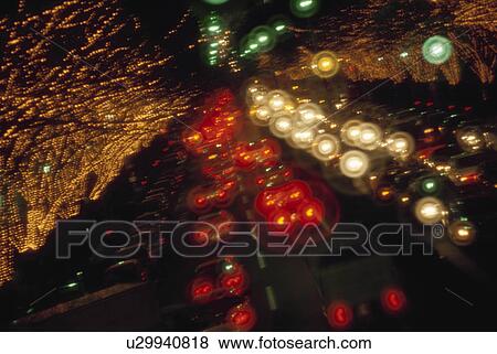 Stock Photo - Christmas Illuminations. Fotosearch