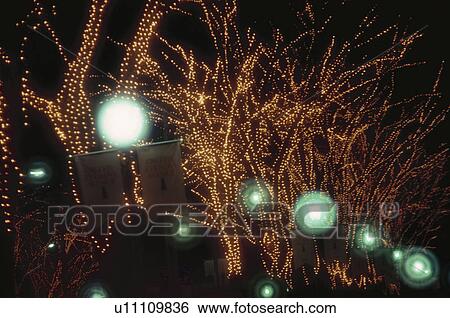 Stock Photograph - Christmas Illuminations. Fotosearch
