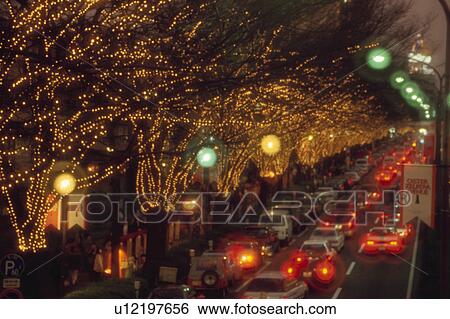 Stock Photograph - Christmas Illuminations. Fotosearch