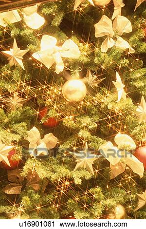 Decorations On Christmas Tree View Large Photo Image Stock Image - Decorations On Christmas Tree. Fotosearch