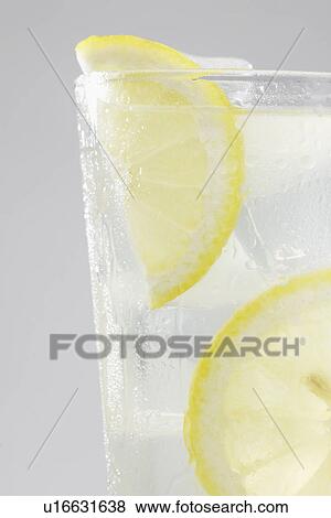 Stock Photo - Close-up of lemonade. Fotosearch