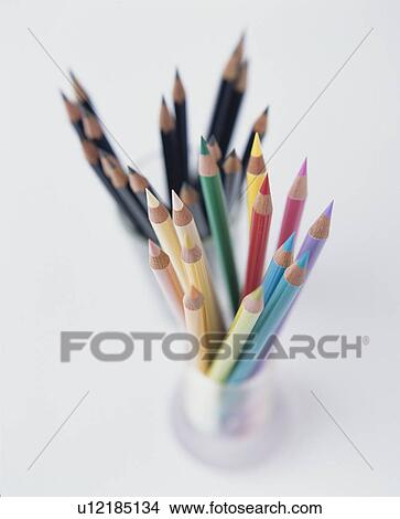 Colored Pencils View Large Photo Image Picture - Colored Pencils. Fotosearch