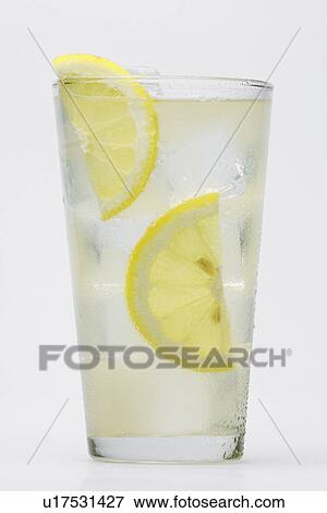 Stock Photo - Glass of lemonade. Fotosearch