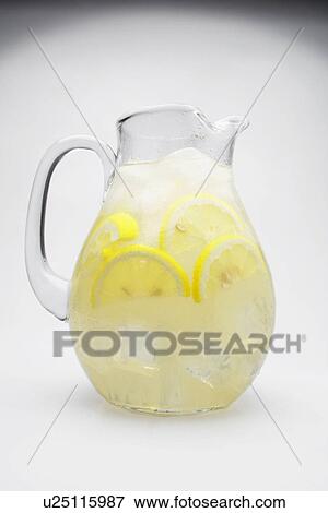 Stock Photo - Jug of lemonade. Fotosearch