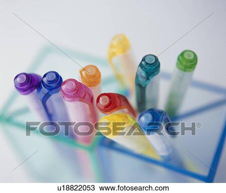 Multi-Colored Pens View Large Photo Image Stock Image - Multi-Colored Pens. Fotosearch