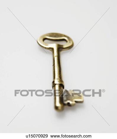 Stock Photo - Single House Key. Fotosearch