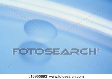 Stock Image - Oval In Blue. Fotosearch