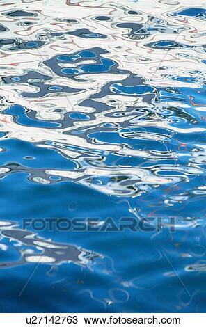 Stock Image - Reflections On Water. Fotosearch