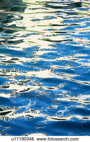 Stock Photo - Reflections On Water Surface. Fotosearch