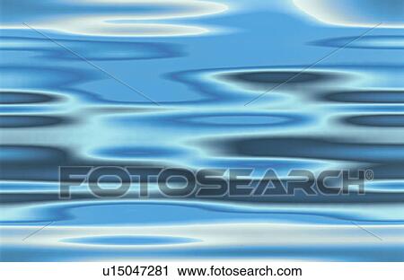 Stock Image - Water Pattern. Fotosearch