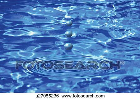 Waterdrop And A Whirlpool View Large Photo Image Stock Photograph - Waterdrop And A Whirlpool. Fotosearch