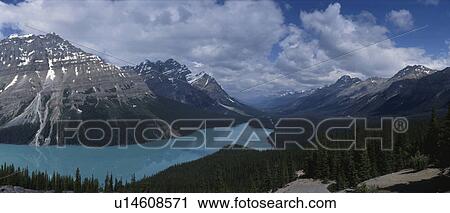 Peyto Lake View Large Photo Image Stock Image - Peyto Lake. Fotosearch