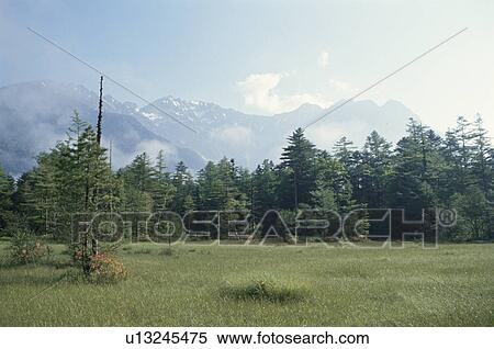 Stock Photography - Landscape In Kamikochi. Fotosearch