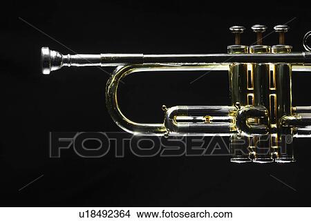 Close-up of trumpet View Large Photo Image Picture - Close-up of trumpet. Fotosearch