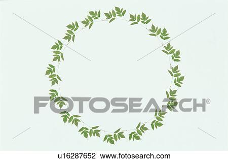 Stock Image - The Round Frame. Fotosearch