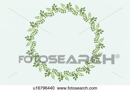 Stock Image - The Round Frame. Fotosearch