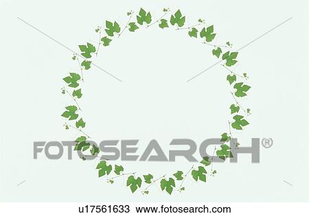 Stock Image - The Round Frame. Fotosearch