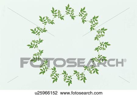 Stock Image - The Round Frame. Fotosearch