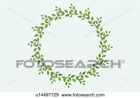 Stock Photo - The Round Frame. Fotosearch