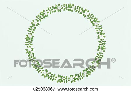 Stock Photo - The Round Frame. Fotosearch