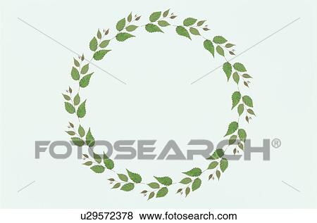 Stock Photo - The Round Frame. Fotosearch