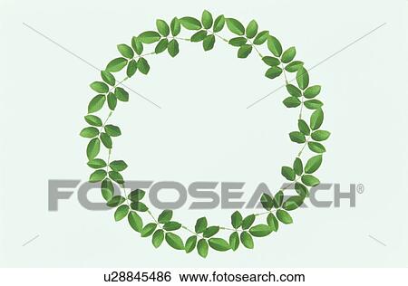 Stock Photograph - The Round Frame. Fotosearch