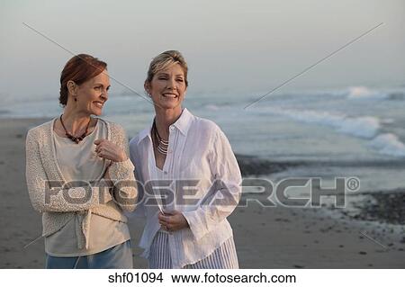 Stock Photo Of Women On The Beach Shf01094 Search Women On The Beach