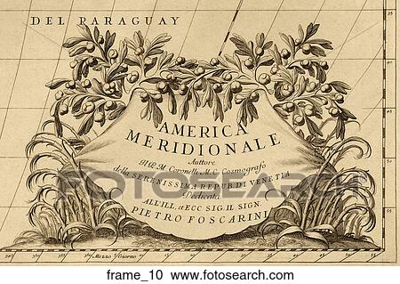 Antique Map Cartouche (copper engraving) View Large Illustration Clipart - Antique Map Cartouche (copper engraving). Fotosearch