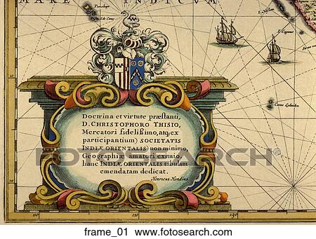 Antique Map Cartouche (hand-colored copper engraving) View Large Illustration Clip Art - Antique Map Cartouche (hand-colored copper engraving). Fotosearch