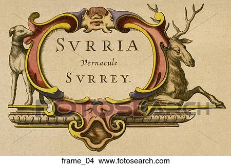 Antique Map Cartouche (hand-colored copper engraving) View Large Illustration Stock Illustration - Antique Map Cartouche (hand-colored copper engraving). Fotosearch