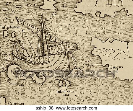 Antique Map Detail (wood engraving) View Large Illustration Stock Illustration - Antique Map Detail (wood engraving). Fotosearch