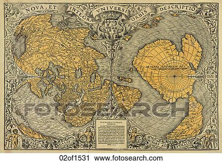 world, maps, antique maps, 1680, 1520, antique View Large Illustration Clip Art - world, maps, antique maps, 1680, 1520, antique. Fotosearch