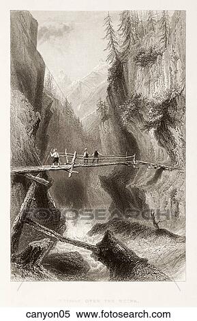 landscapes, pictures, canyon, canyons, engravings View Large Illustration Stock Illustration - landscapes, pictures, canyon, canyons, engravings. Fotosearch