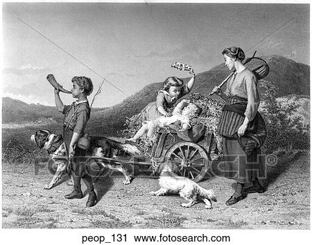 "A Triumphal Procession" View Large Illustration Clip Art - "A Triumphal Procession". Fotosearch