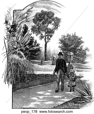 Botanical gardens in Melbourne, Australia View Large Illustration Stock Illustration - Botanical gardens in Melbourne, Australia. Fotosearch