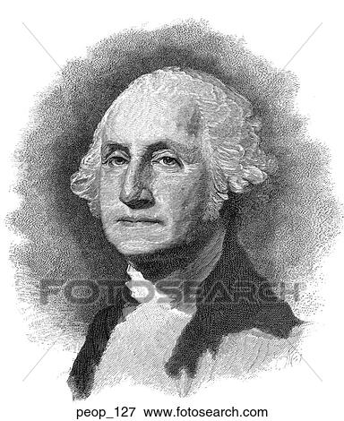 George Washington (portrait) View Large Illustration Stock Illustration - George Washington (portrait). Fotosearch