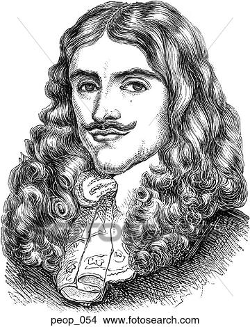 King Charles II of England (portrait) View Large Illustration Stock Illustration - King Charles II of England (portrait). Fotosearch