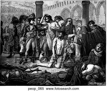 Napoleon in the Pest-House at Jaffa from the painting by Antoine-Jean Gros View Large Illustration Stock Illustration - Napoleon in the Pest-House at Jaffa from the painting by Antoine-Jean Gros. Fotosearch