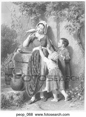 "Our Pets" from a painting by Edmond Castan View Large Illustration Stock Illustration - "Our Pets" from a painting by Edmond Castan. Fotosearch