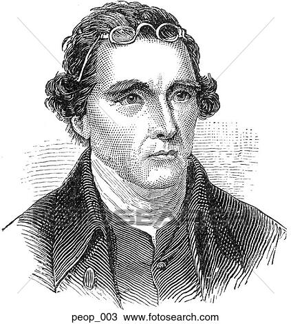 Patrick Henry (portrait) View Large Illustration Drawing - Patrick Henry (portrait). Fotosearch