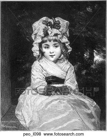 portrait of a girl View Large Illustration Stock Illustration - portrait of a girl. Fotosearch
