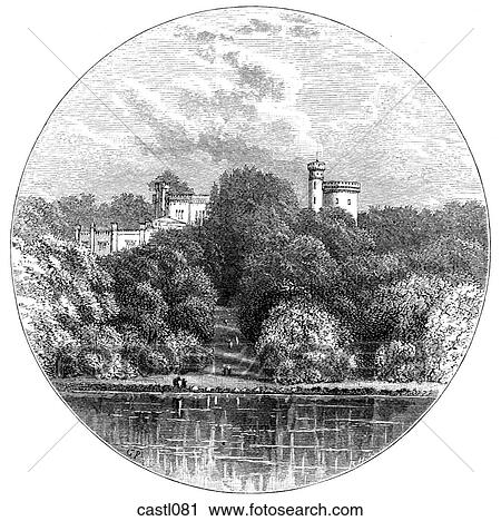 Babelsberg, Germany View Large Illustration Clip Art - Babelsberg, Germany. Fotosearch