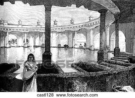 Public Laundry of the Calvario, Guatemala View Large Illustration Stock Illustration - Public Laundry of the Calvario, Guatemala. Fotosearch