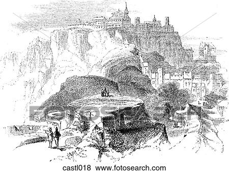 Stock Illustration - Ronda, Spain. Fotosearch
