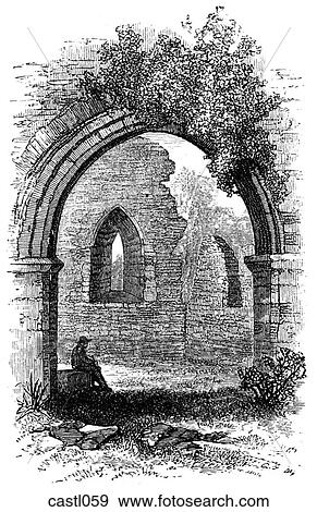 Sudbrook Chapel, Wales View Large Illustration Stock Illustration - Sudbrook Chapel, Wales. Fotosearch