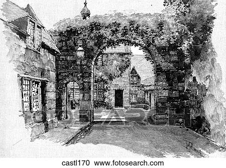 Uppingham School Entrance, England View Large Illustration Clipart - Uppingham School Entrance, England. Fotosearch