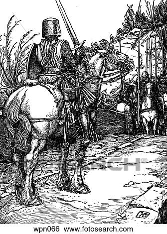 A Lone Knight Defending a Bridge. Illustration by Howard Pyle View Large Illustration Stock Illustration - A Lone Knight Defending a Bridge. Illustration by Howard Pyle. Fotosearch