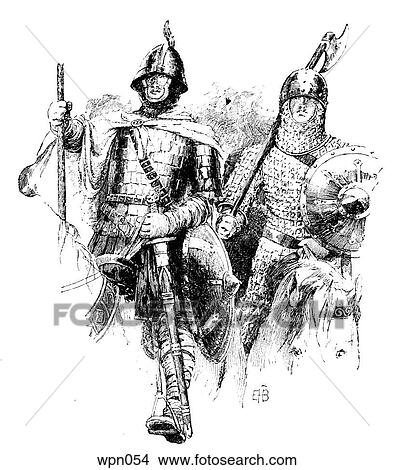 Armor of 800, Armor of 950 View Large Illustration Stock Illustration - Armor of 800, Armor of 950. Fotosearch